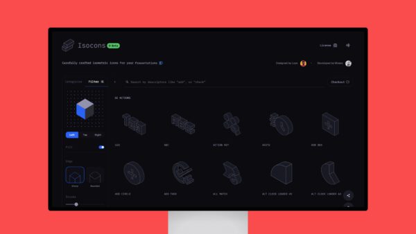 Isocons -Craft Visually Stunning Icons for Your Digital Products